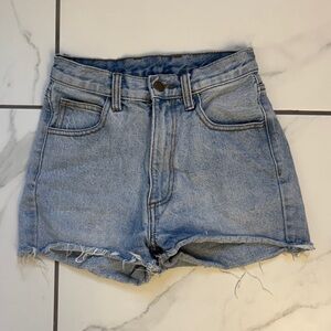 Brandy Melville Light Blue Jean Shorts